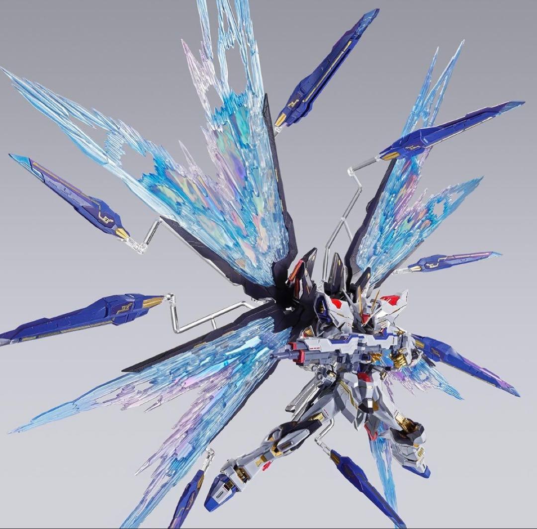 L BUILDストライクフリーダムガンダム& 光の翼セット 新品未開封