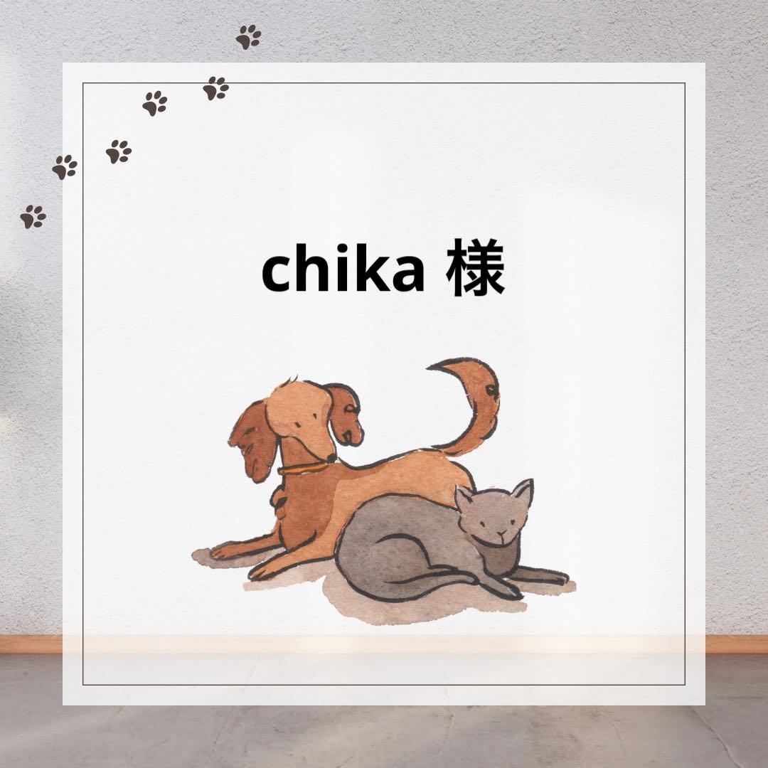 chika オーダーお休みしています様