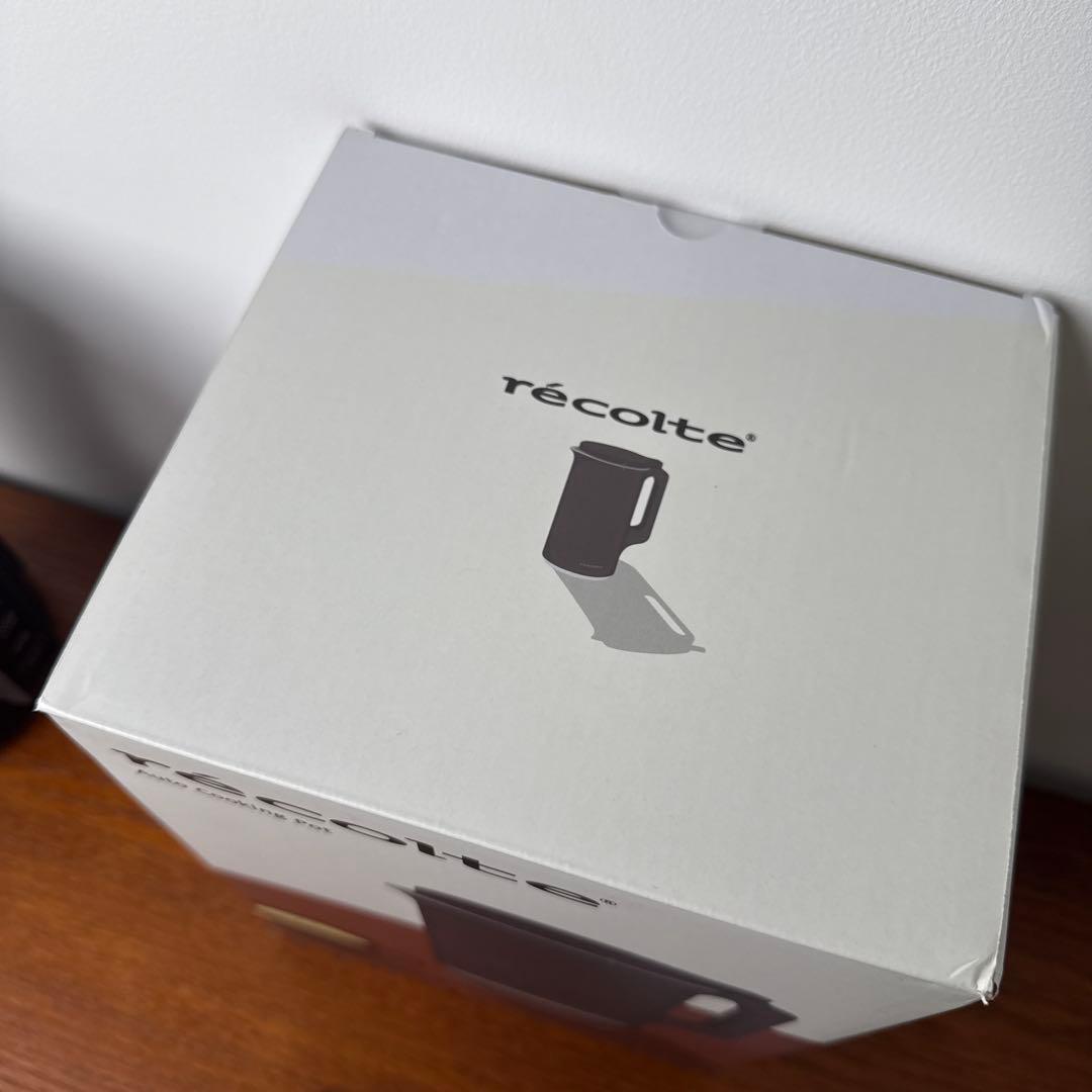 récolte 自動調理ポット RSY-2BKナチュラルブラック美品