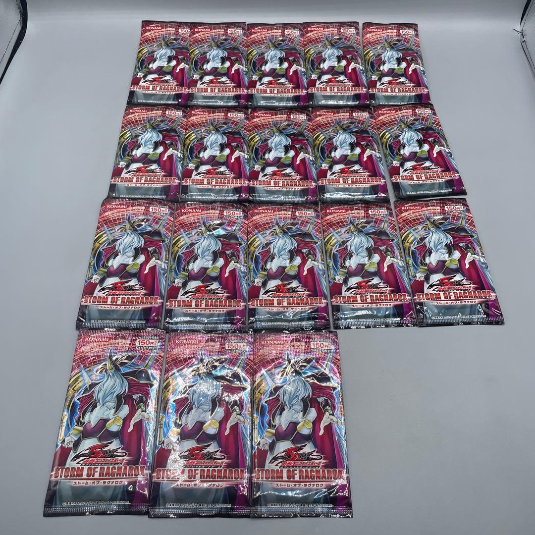 未開封パック 遊戯王5D’s ストーム・オブ・ラグナロク 18セット