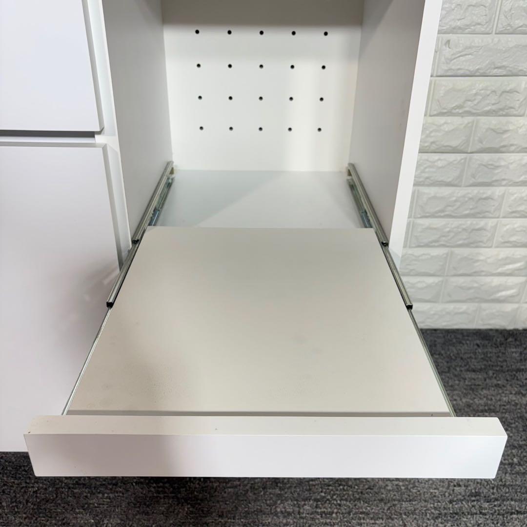 LOWYA ロウヤ カップボード キッチンボード 幅120 収納家具 B127