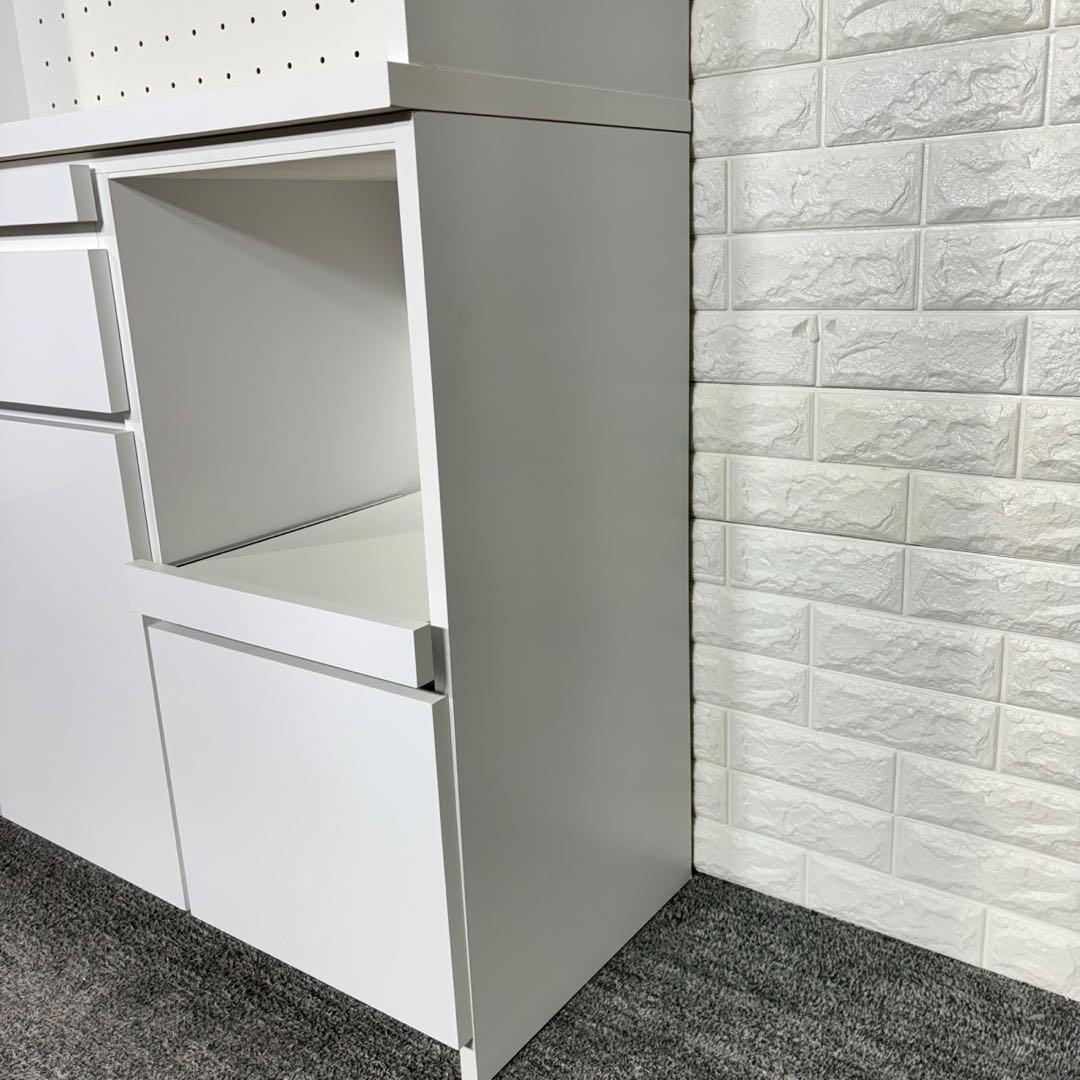 LOWYA ロウヤ カップボード キッチンボード 幅120 収納家具 B127