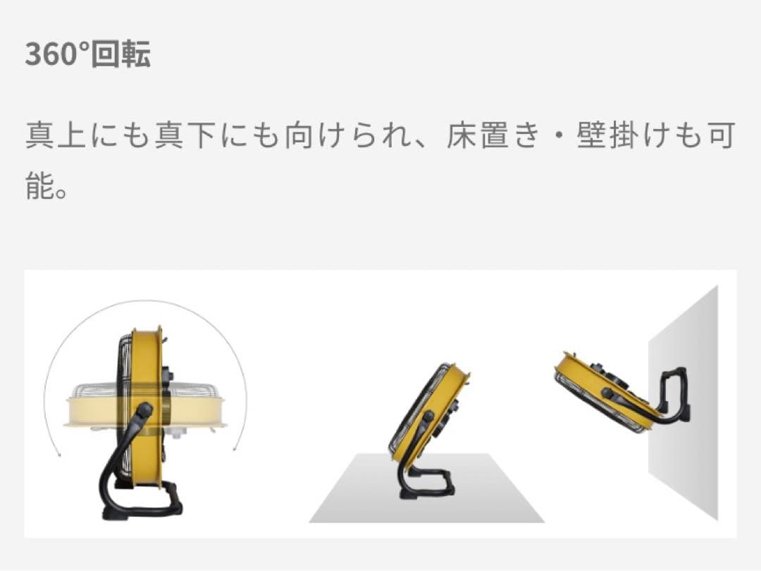 キャタピラー CAT 工場扇 45cm 業務用 扇風機 工事扇 サーキュレーター