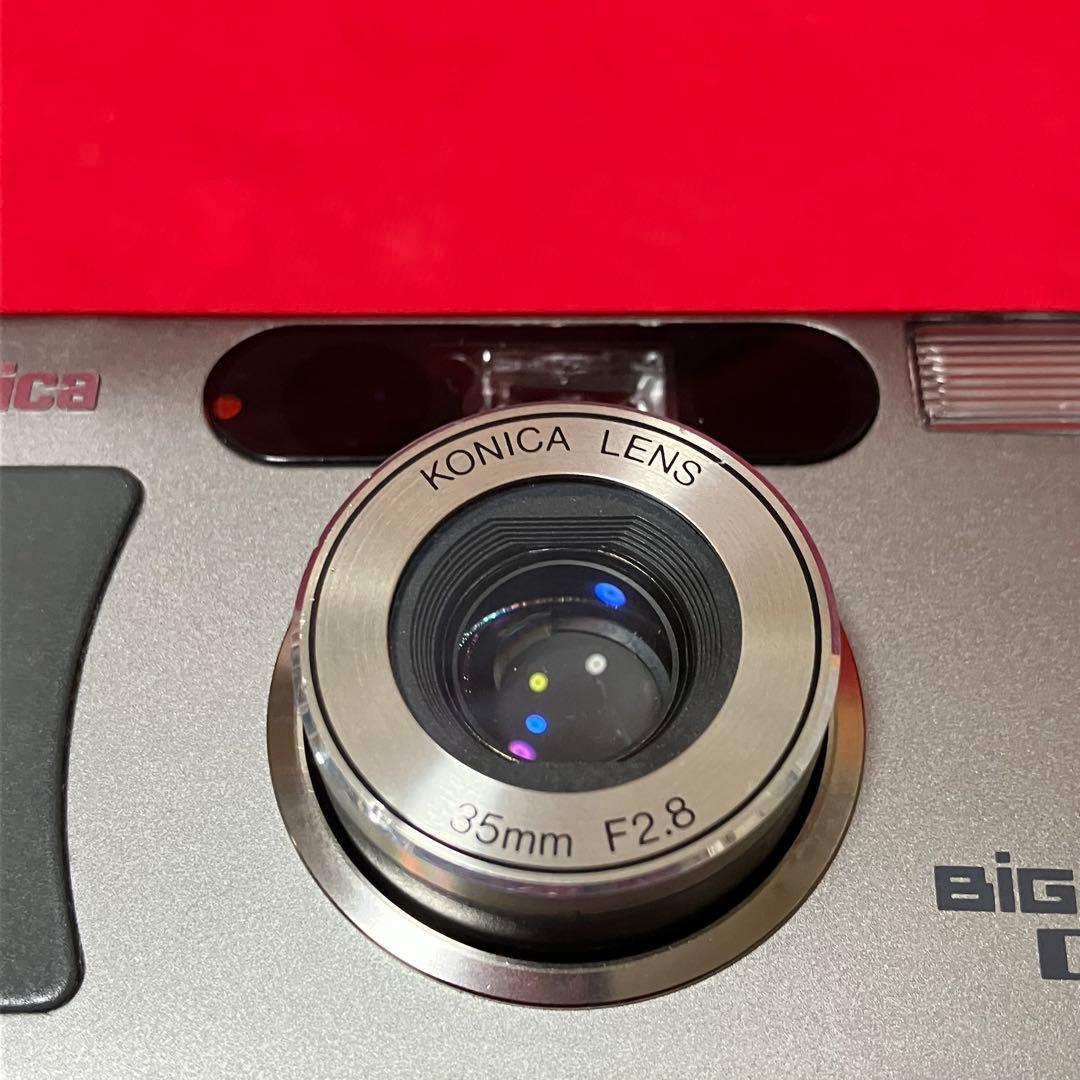 Konica BIG mini F シルバー 中古 傷 凹みあり