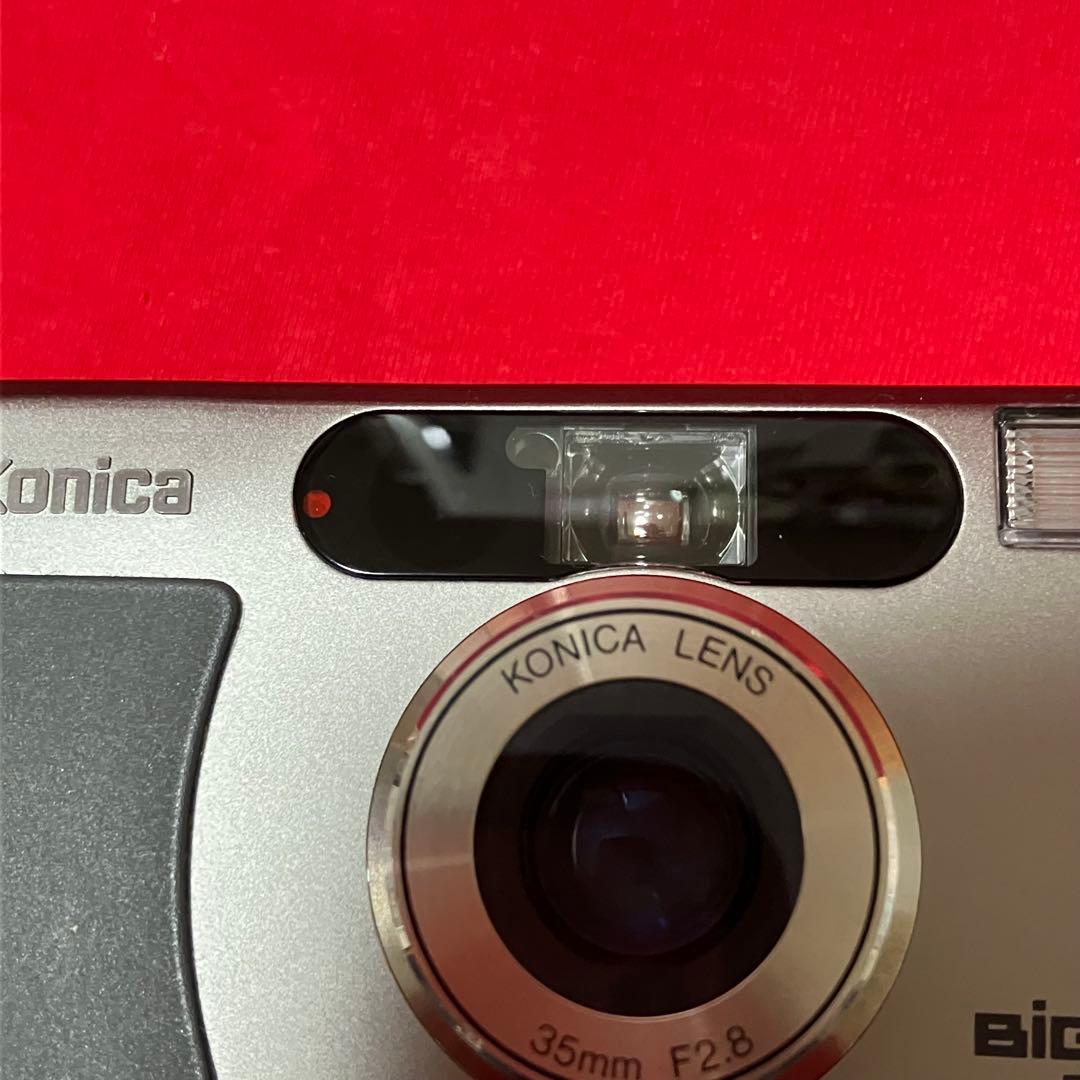 Konica BIG mini F シルバー 中古 傷 凹みあり