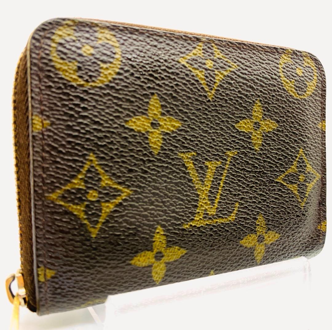 正規品 美品 ルイヴィトン モノグラム ジッピー パース SN4038