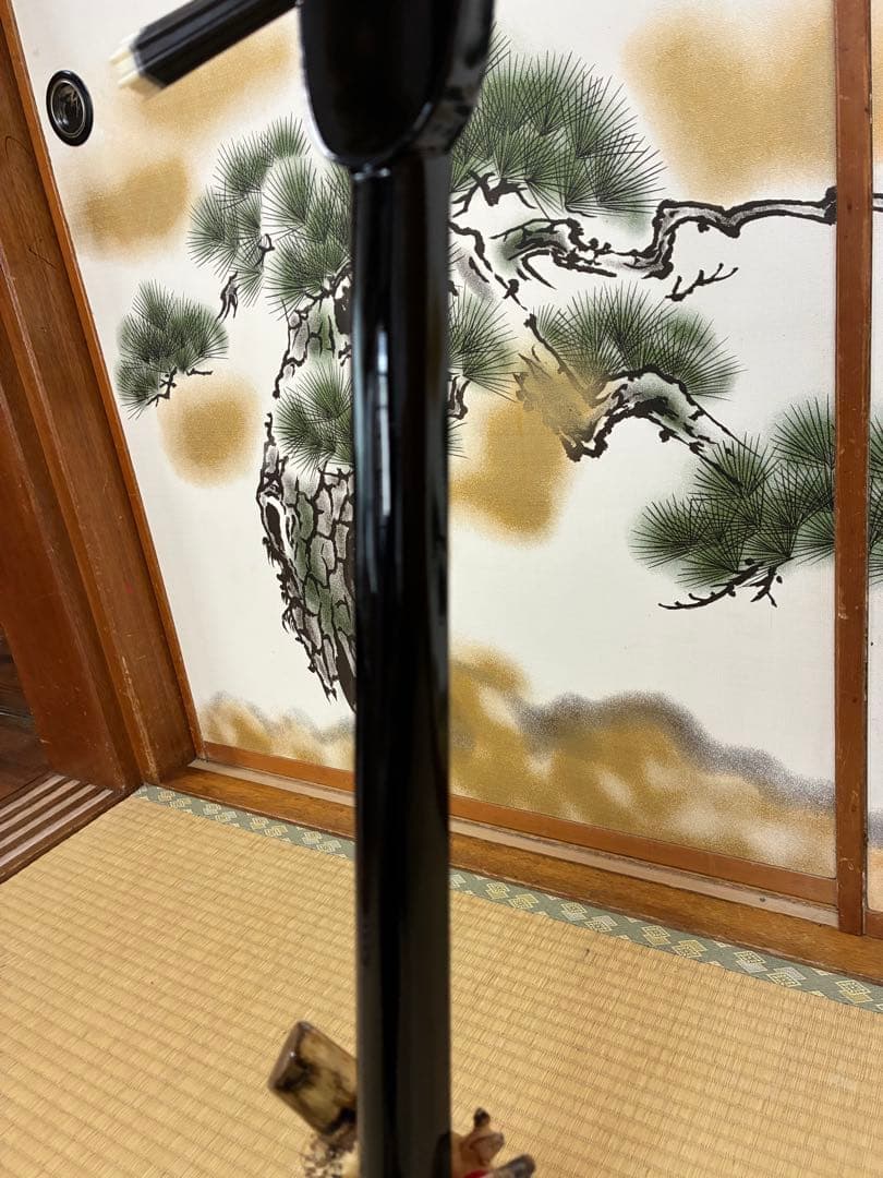 沖縄三線！貴重！知念大工型！本蛇皮！本張り！【一枚張り】⑦⓬