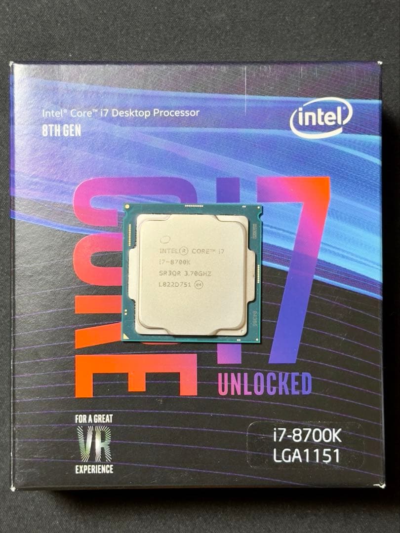CPU Intel Core i7-8700K CPU LGA1151