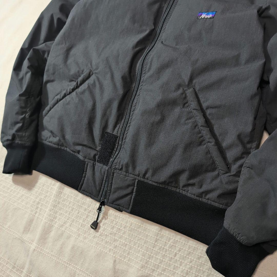 NANGA MA-1 タイプ ダウンジャケット TAKIBI 黒 L 修理あり