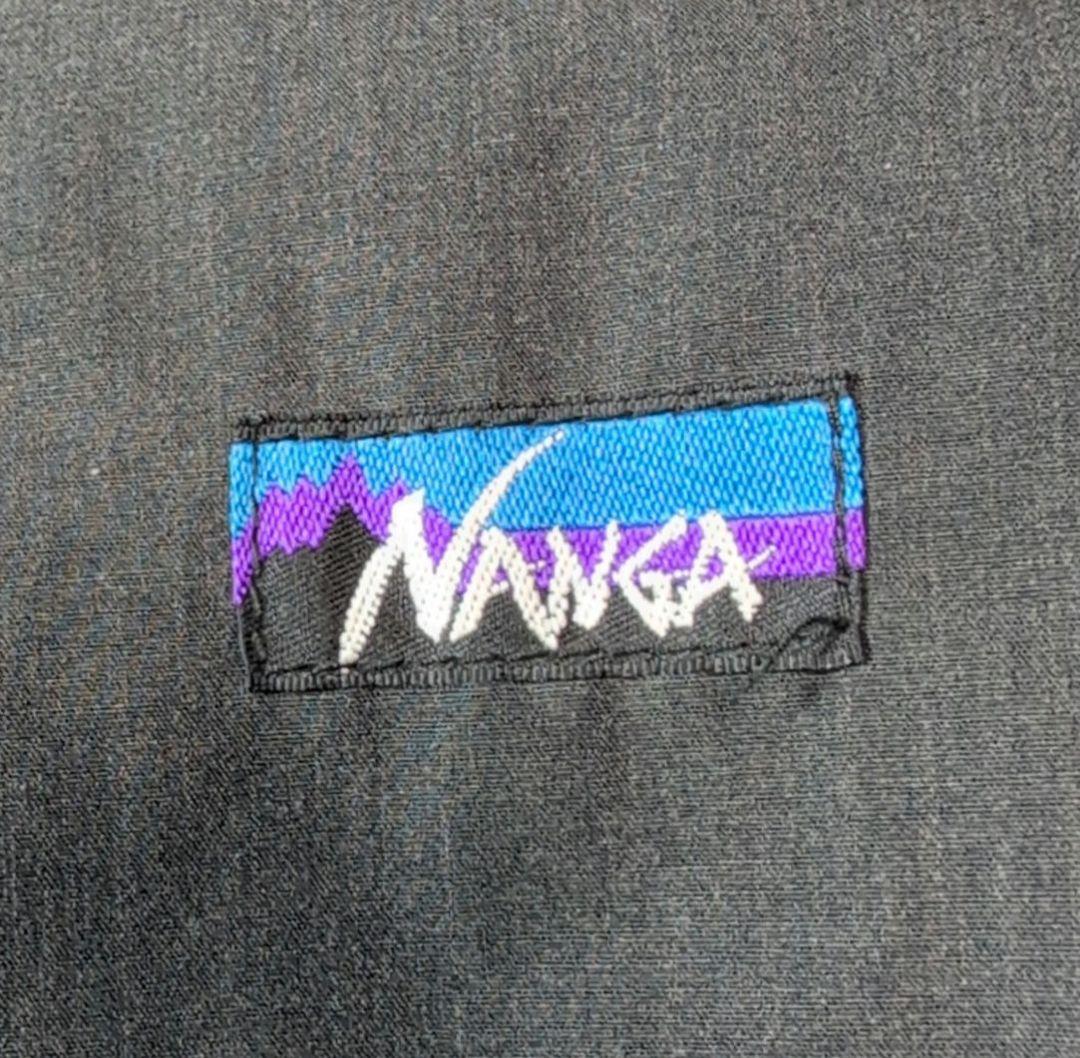 NANGA MA-1 タイプ ダウンジャケット TAKIBI 黒 L 修理あり