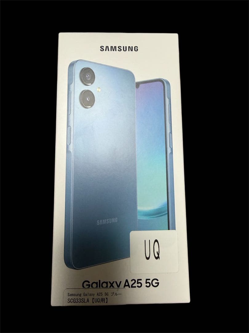 新品未開封　Samsung Galaxy A25 5G 本体 青