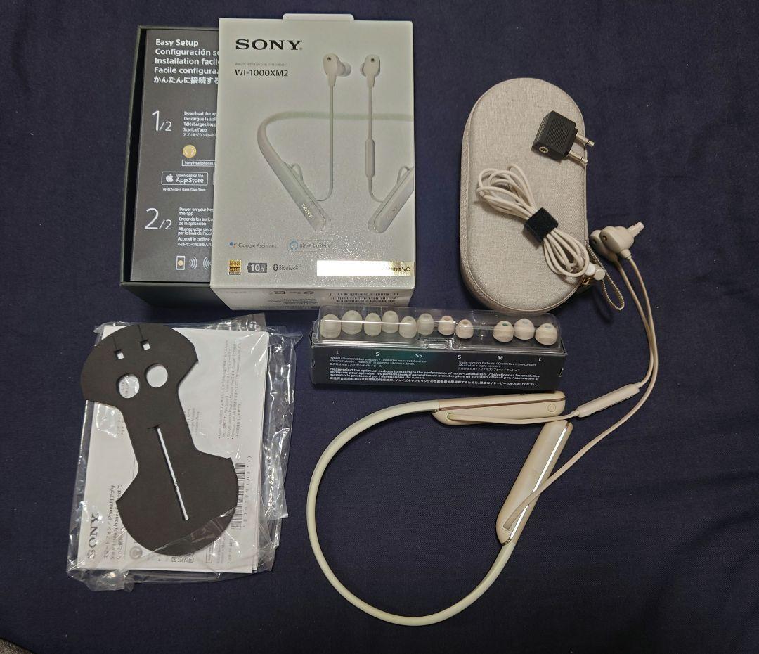 Sony ソニー ワイヤレスイヤホン WI-1000XM2
