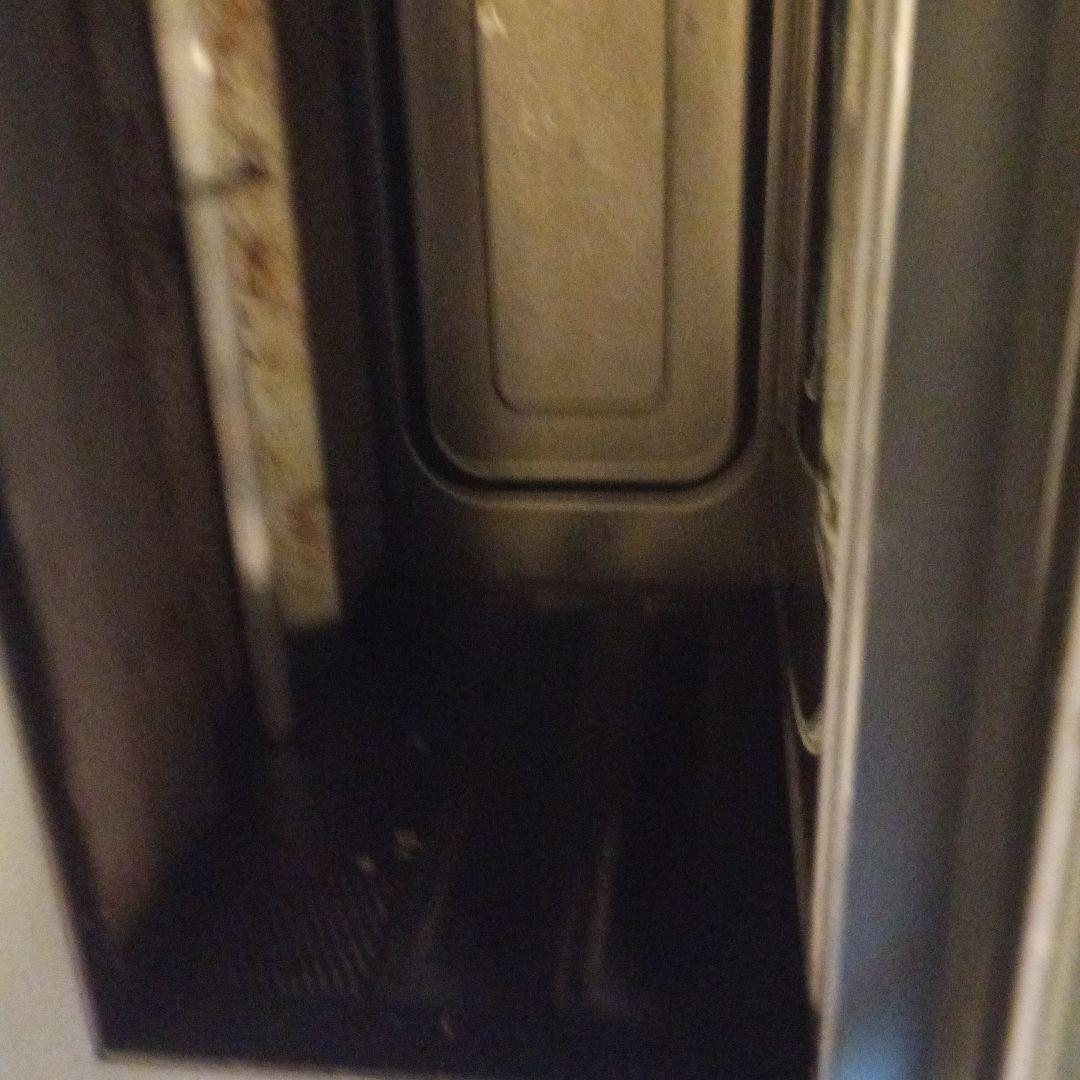 ymrcBALMUDA ブラック 電子レンジ