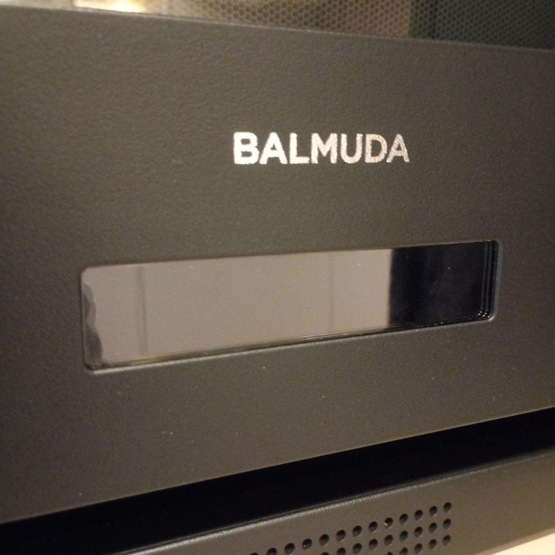 ymrcBALMUDA ブラック 電子レンジ