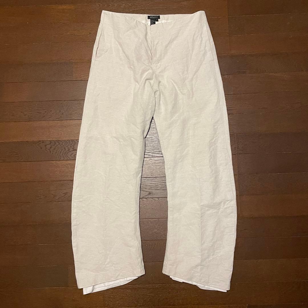 DKNY 90s〜00s コットン×リネン バナナパンツ
