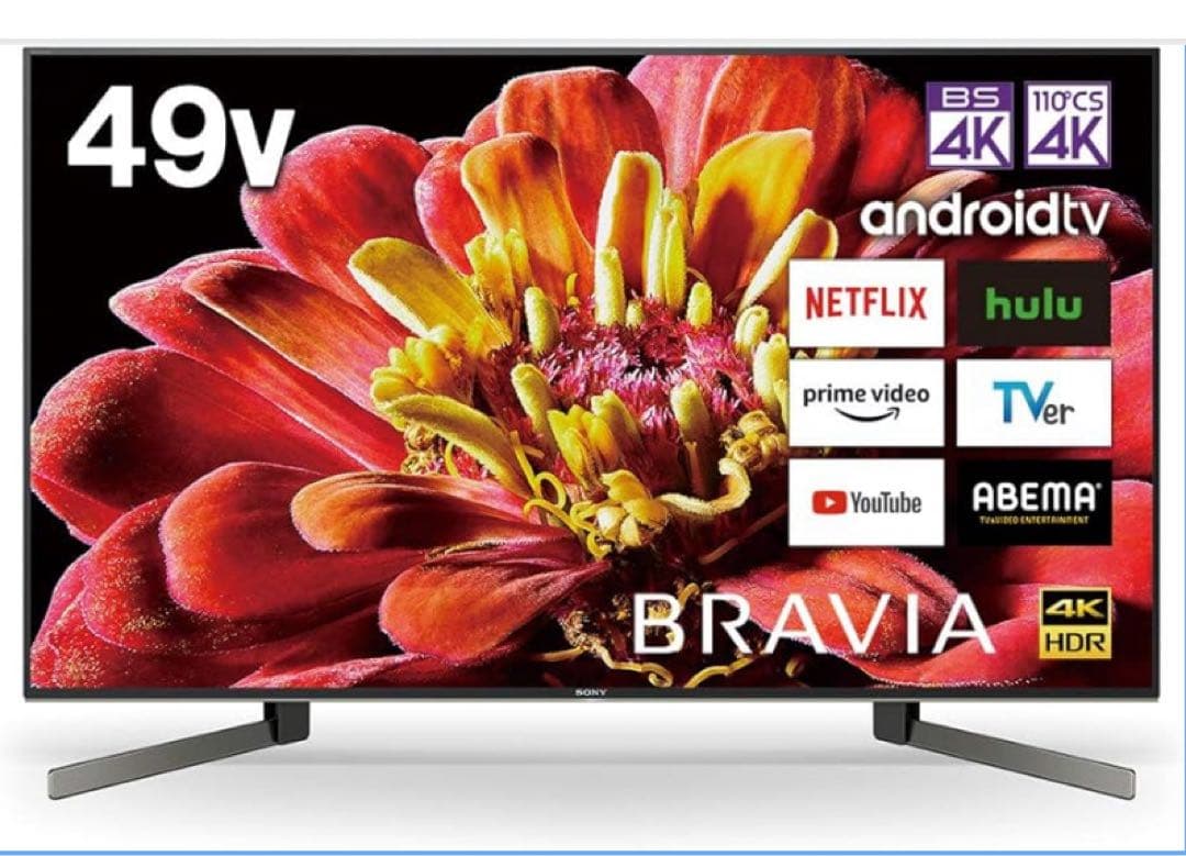 ソニー 49V型 液晶 テレビ ブラビア KJ-49X9500G