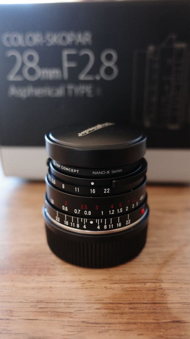 貴重 フォクトレンダー COLOR-SKOPAR 28mm F2.8 VMライカ