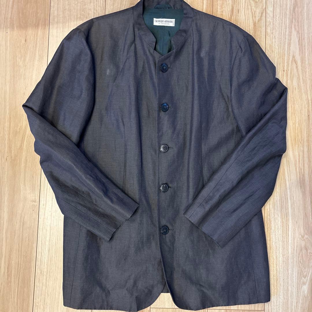 【GIORGIO ARMANI】 90sマオカラージャケット