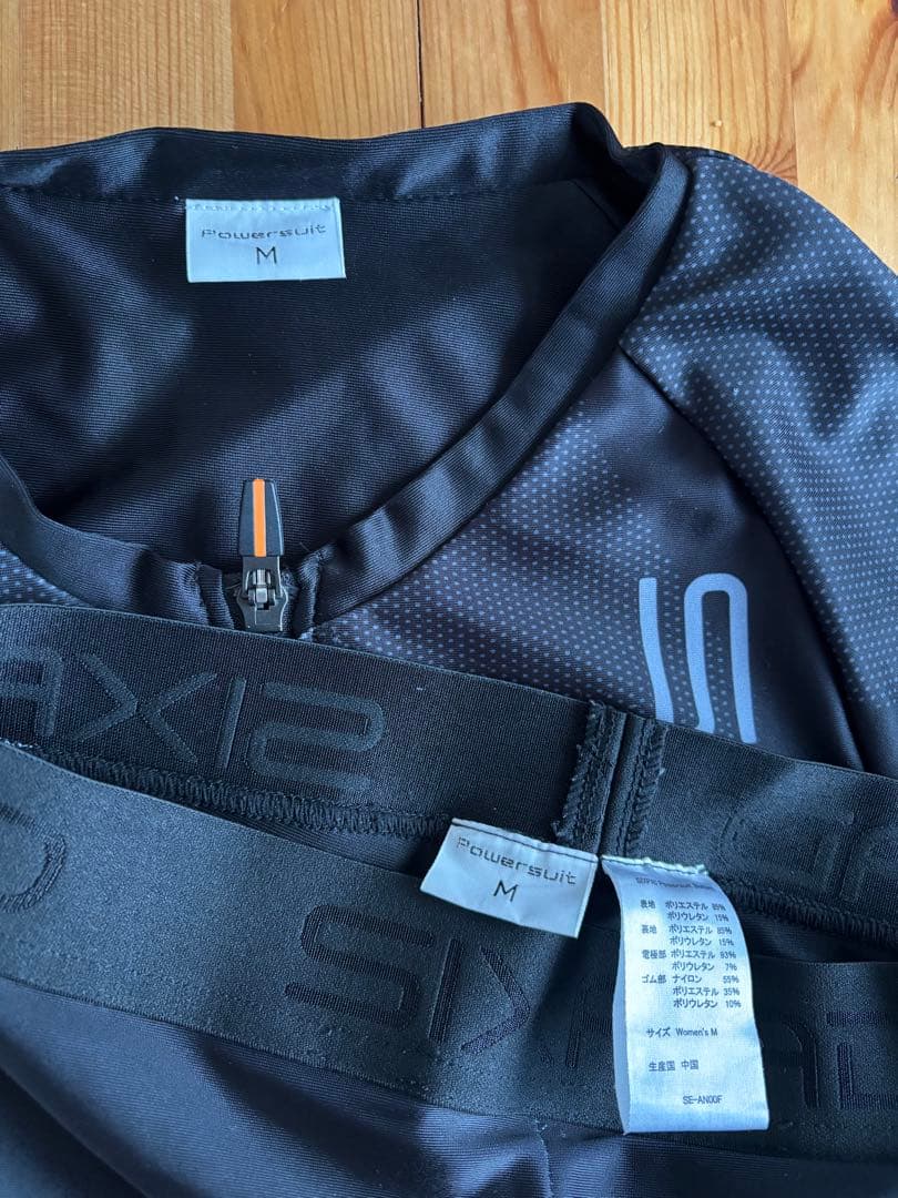 SIXPAD EMSトレーニングウェア M ブラック