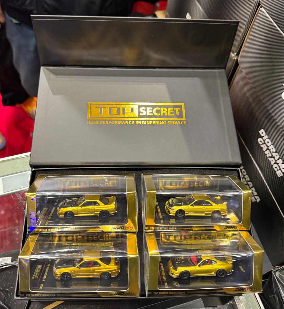 TOPSECRET 1:64 BOXSET 東京オートサロン mini gt