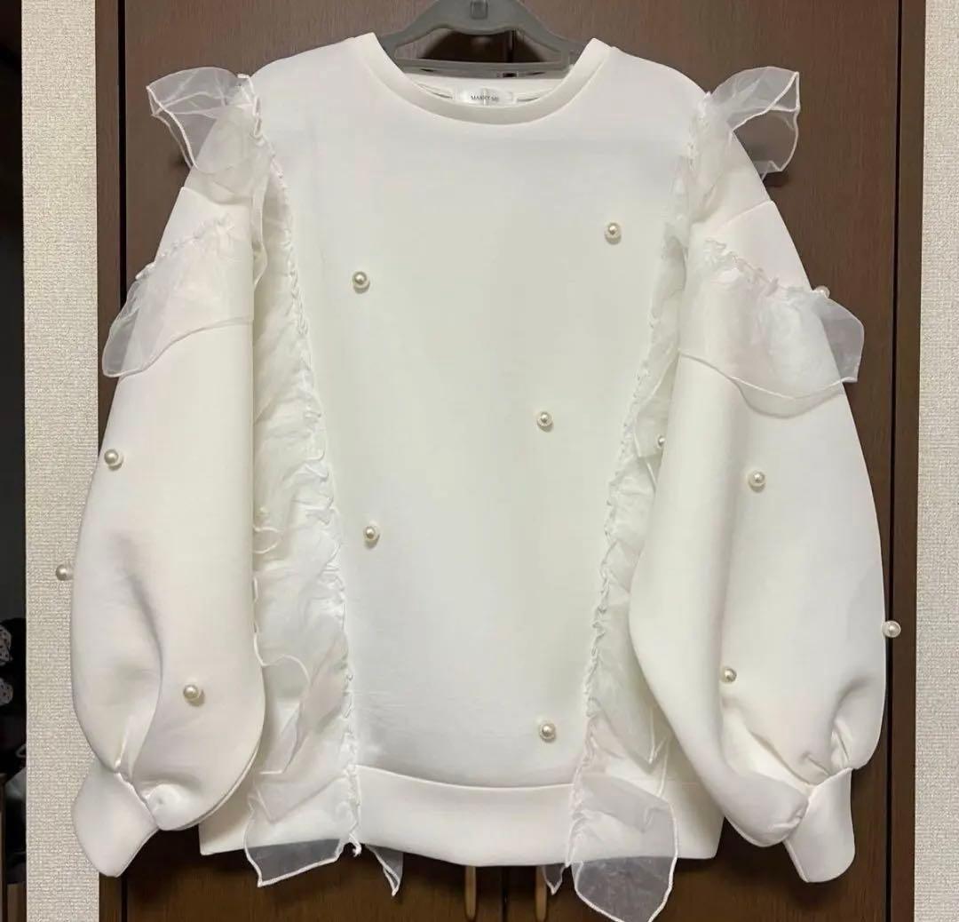 marryme マリーミー BABY PERL TULLE TOPS