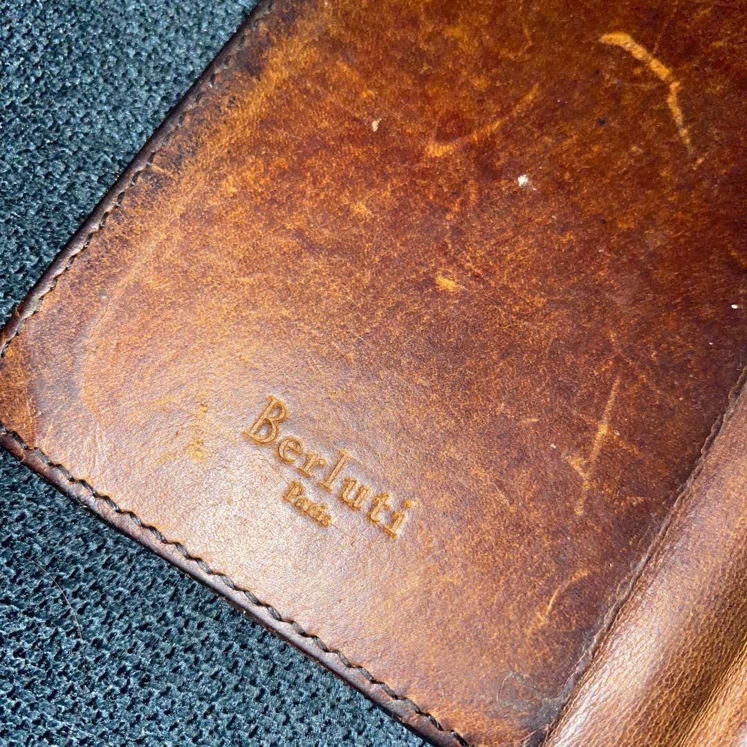 Berluti iPhone用ケース ブラウン
