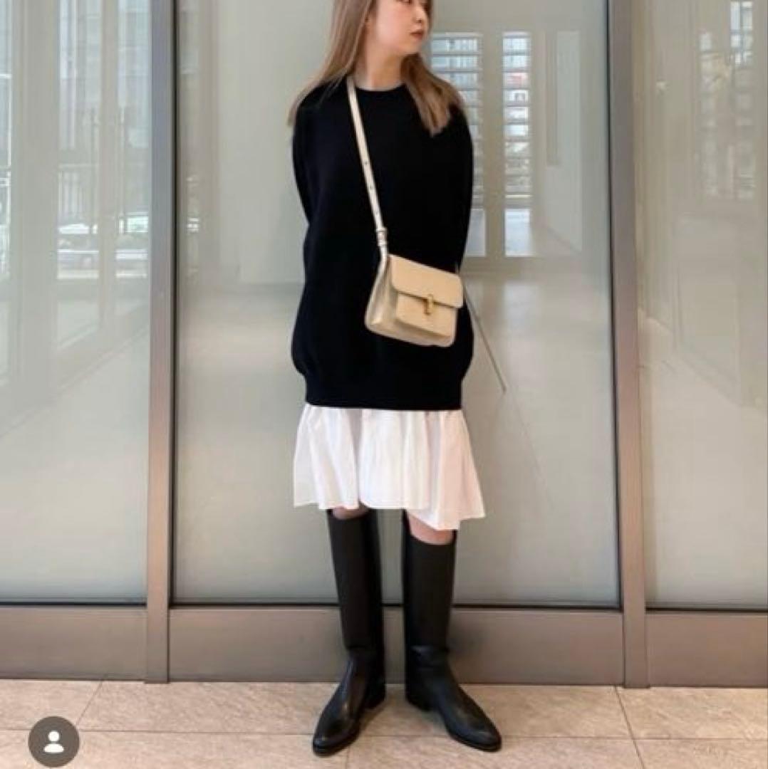 ユナイテッドアローズ ジャカードコンビワンピース