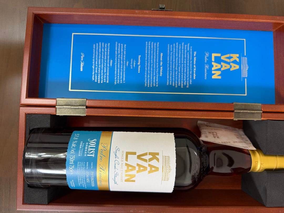 ゆ*こ様 KAVALAN SOLIST Pedro Ximenez 750ml
