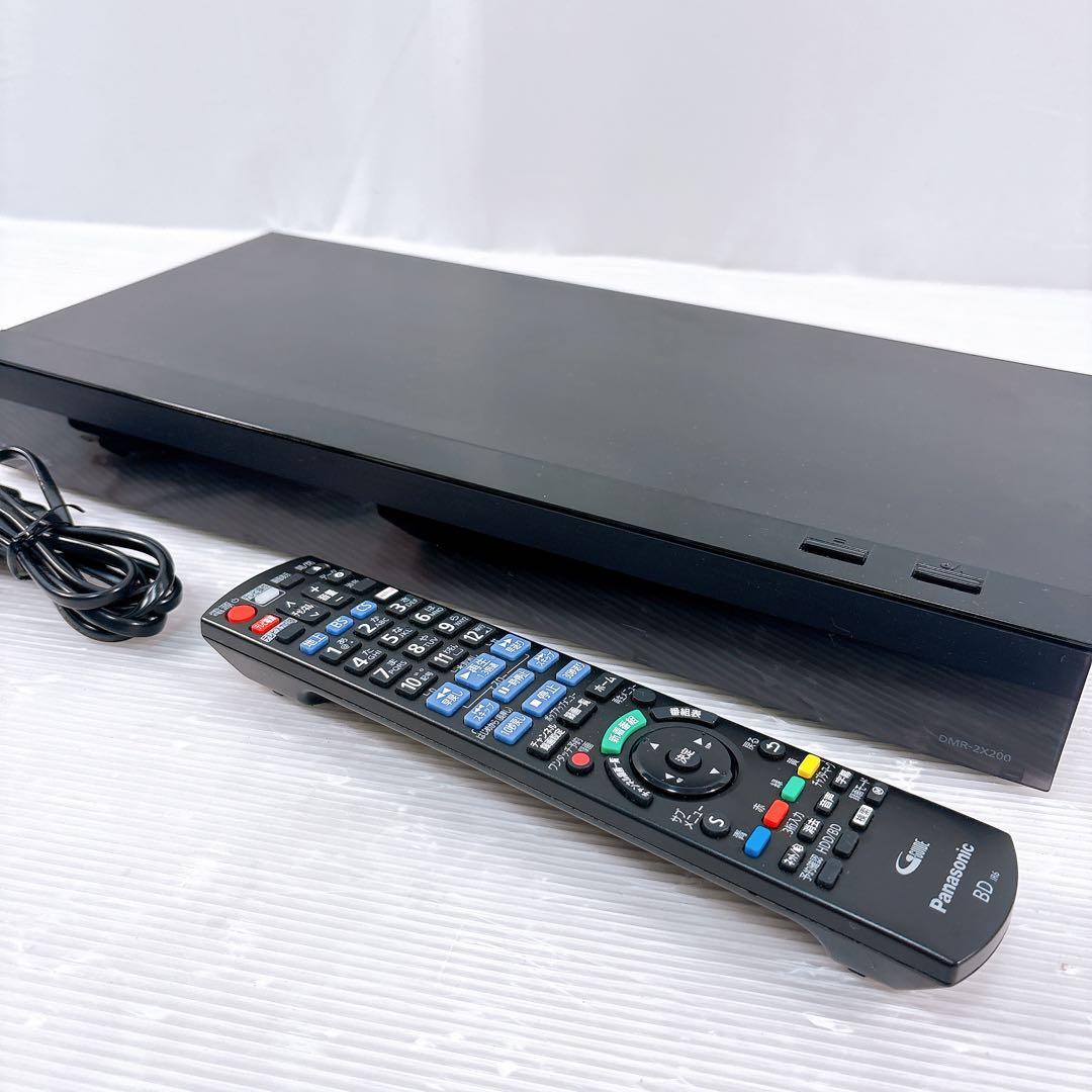 【極美品】パナソニック DIGA ブルーレイ 4Kレコーダー DMR-2X200