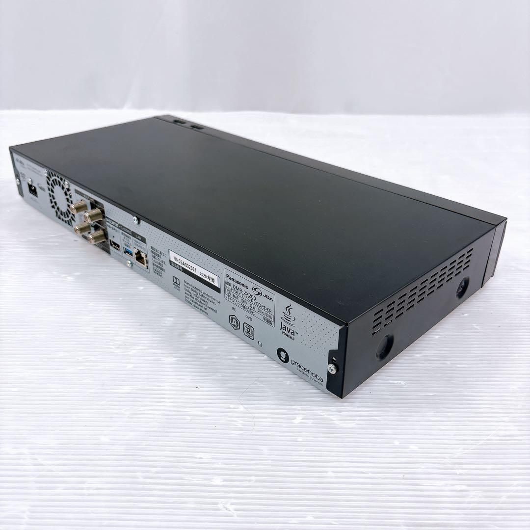 【極美品】パナソニック DIGA ブルーレイ 4Kレコーダー DMR-2X200