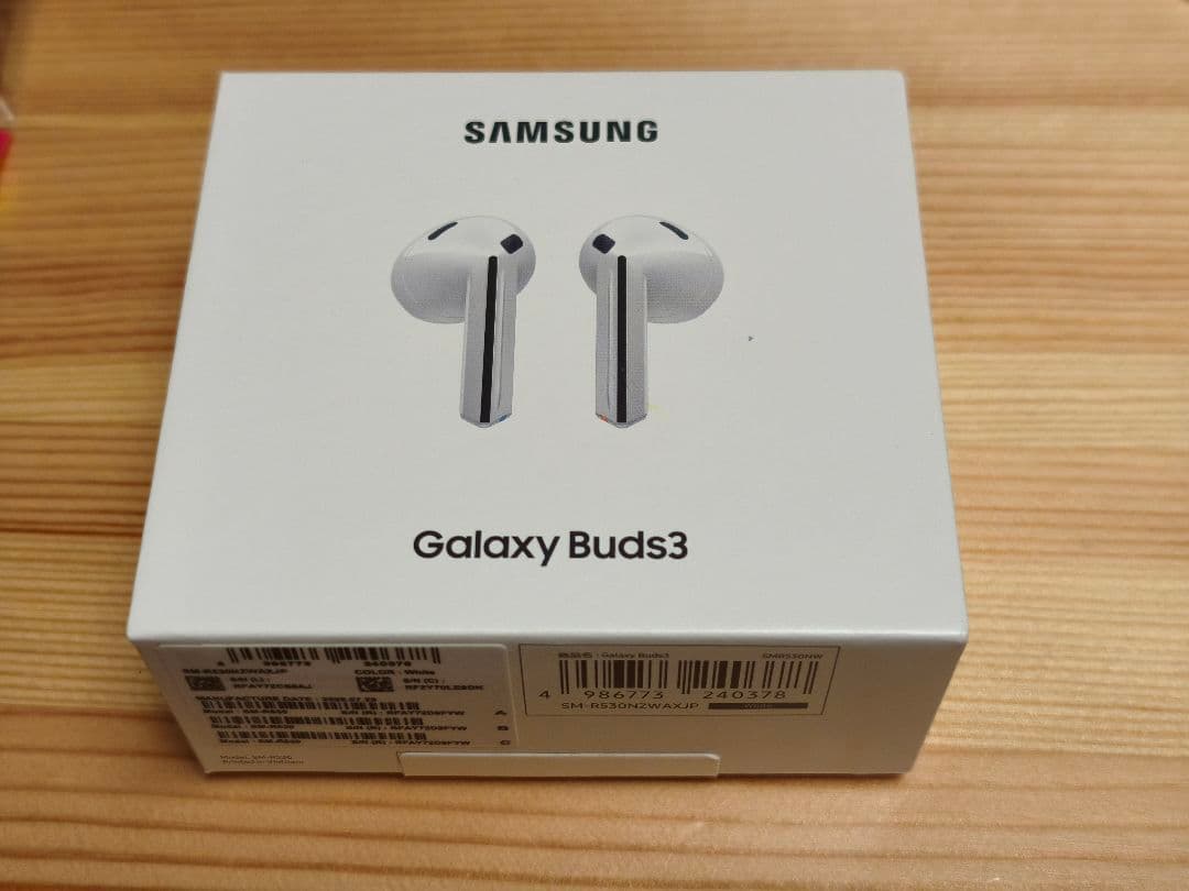Samsung Galaxy Buds3 国内版 クリアケースつき