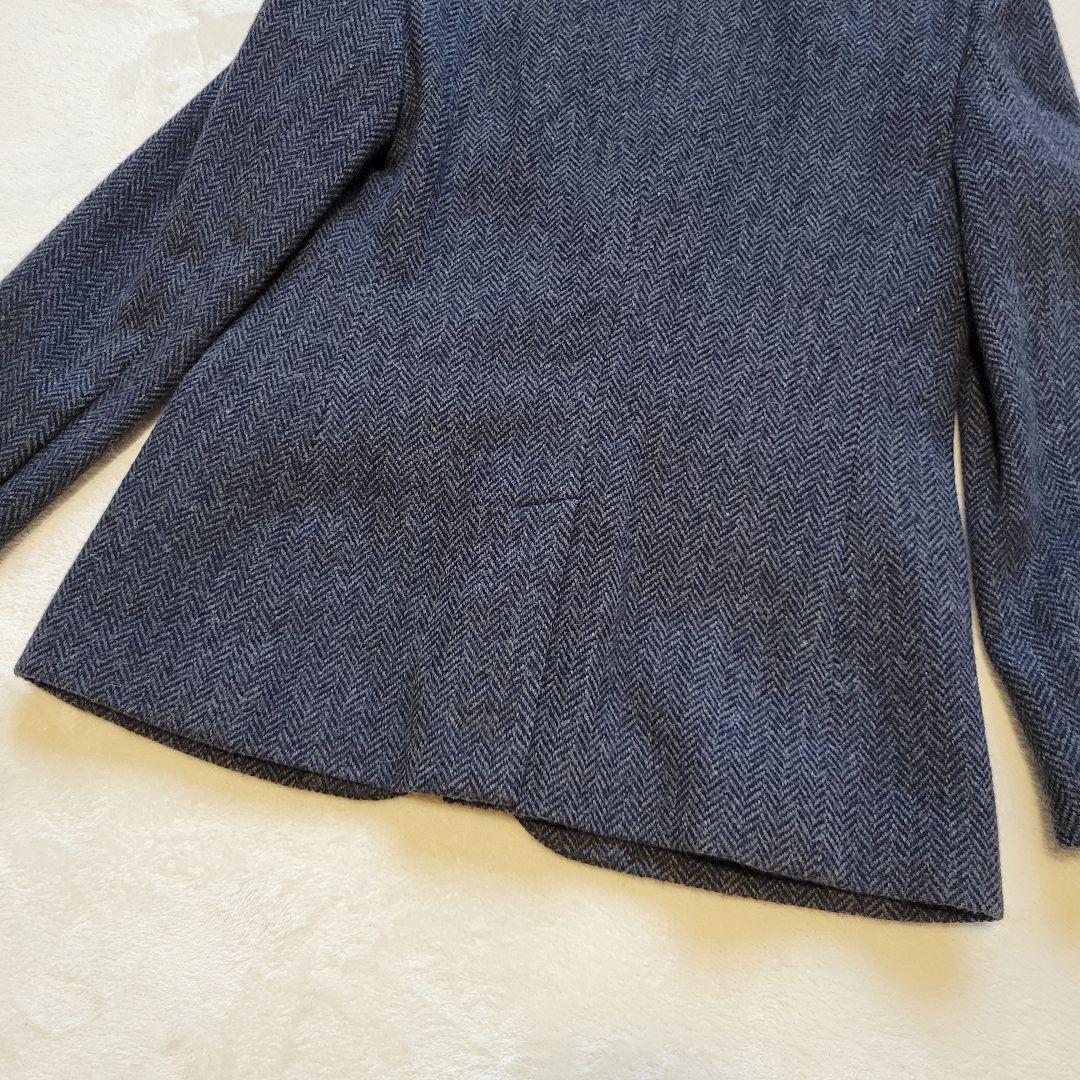 銀ボタン/ヘリンボーン✨ローレンラルフローレン　テーラードジャケット　イタリア製