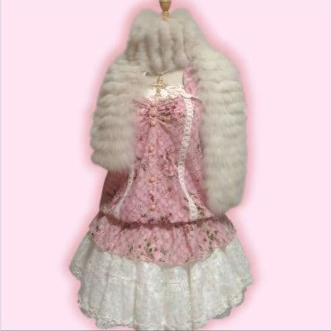 希少 リズリサ 当時物 バラ柄 平成ギャル y2k 海外ガール 姫カジ コケット