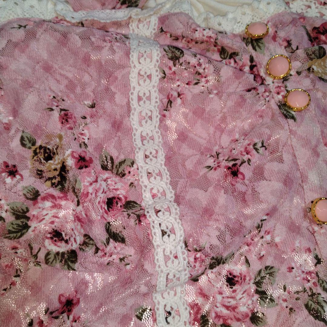 希少 リズリサ 当時物 バラ柄 平成ギャル y2k 海外ガール 姫カジ コケット