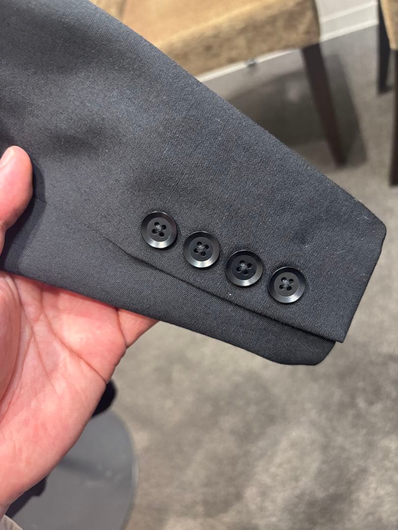 B*K様 ヨウジヤマモト　プールオム　ジャケット　黒　サイズ5 HF-J05-1