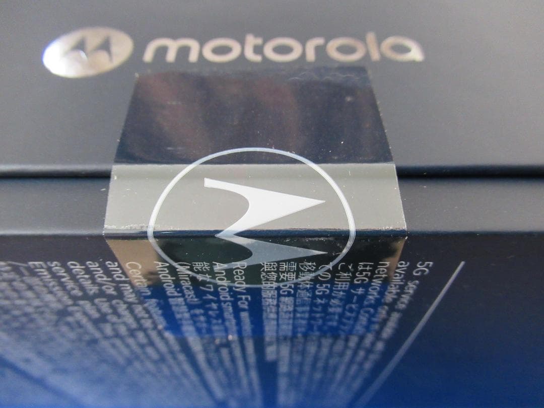 SIMフリースマホ●モトローラ edge20 フロストオニキス●