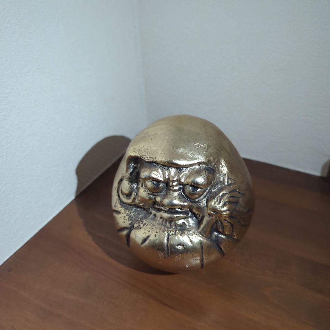 黄金の達磨　縁起物　マオマオ2/28まで