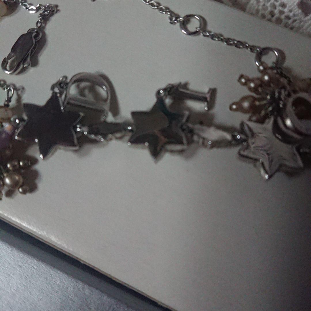 ディオールロゴ パールネックレス 難あり