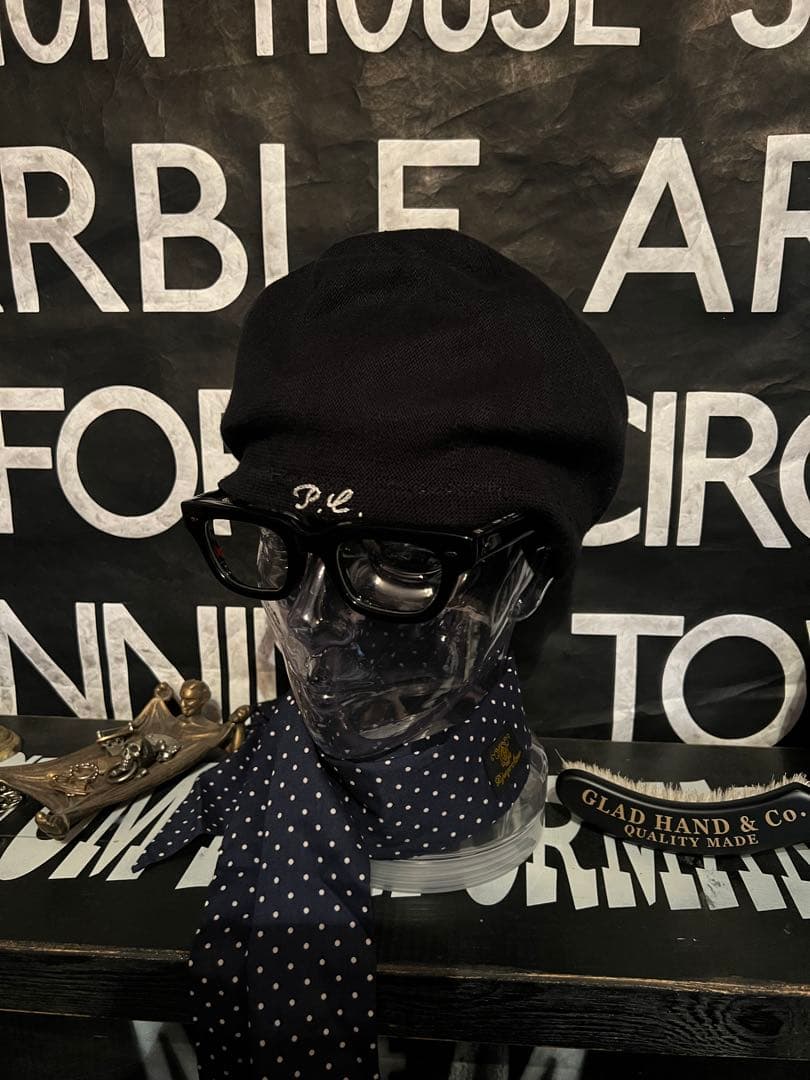 ポータークラシックのニットベレー　Porter Classic ブラック