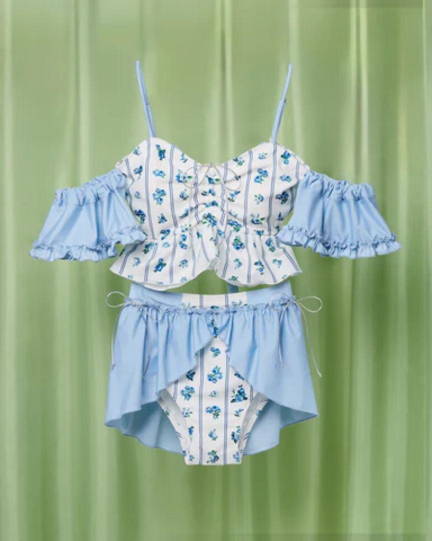 POPPY OFF SHOULDER FLARE BIKINI(水着)