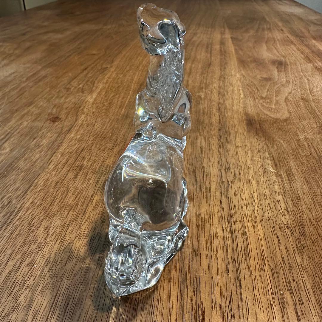 Baccarat （バカラ）馬クリスタル置物（箱なし）