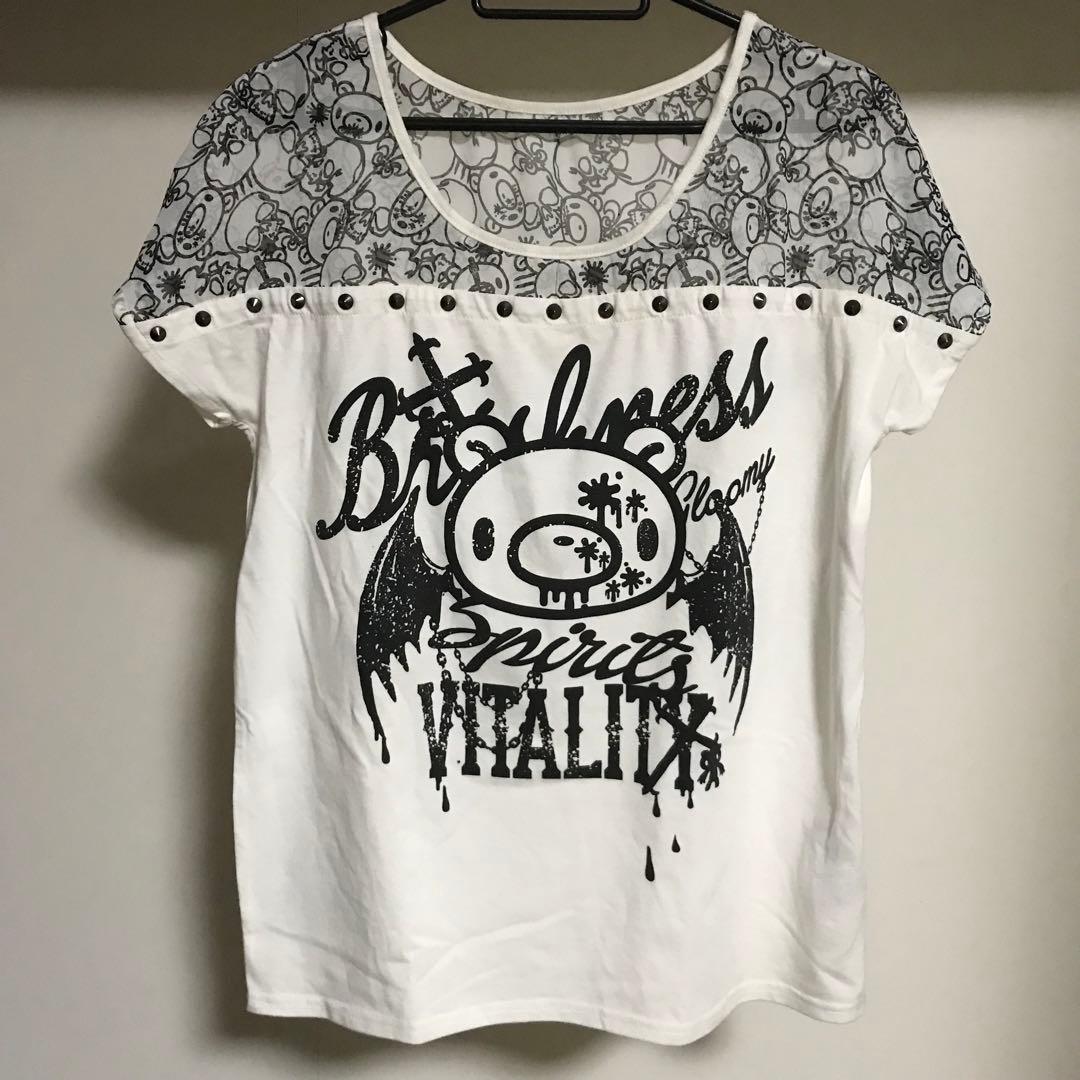 【送料込】グルーミー ゴーストオブハーレム コラボ 希少 スカル Y2K 00s