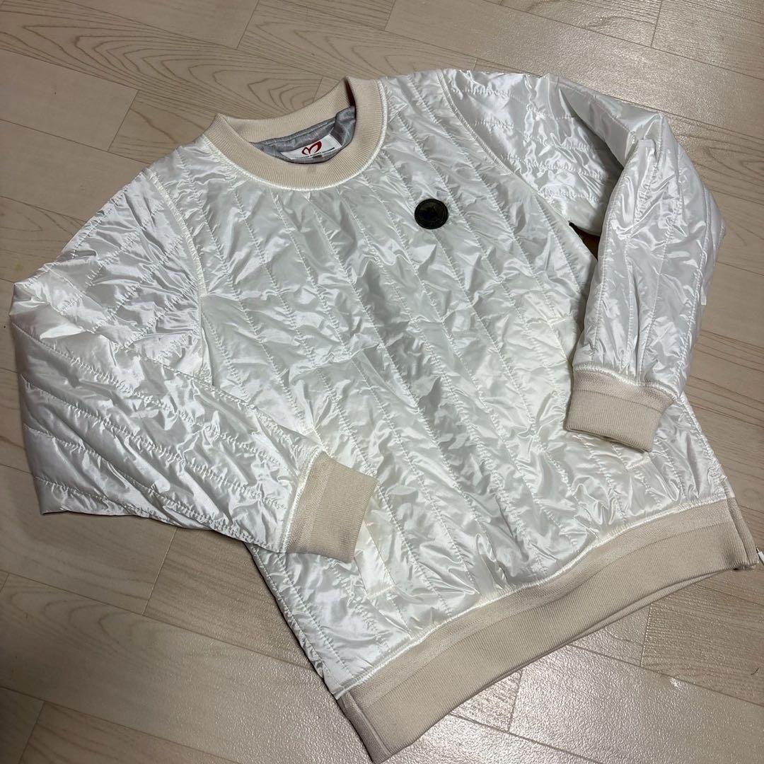 マスターバニー　蓄熱　中綿スニード　オフホワイト　レディース　ゴルフウェア