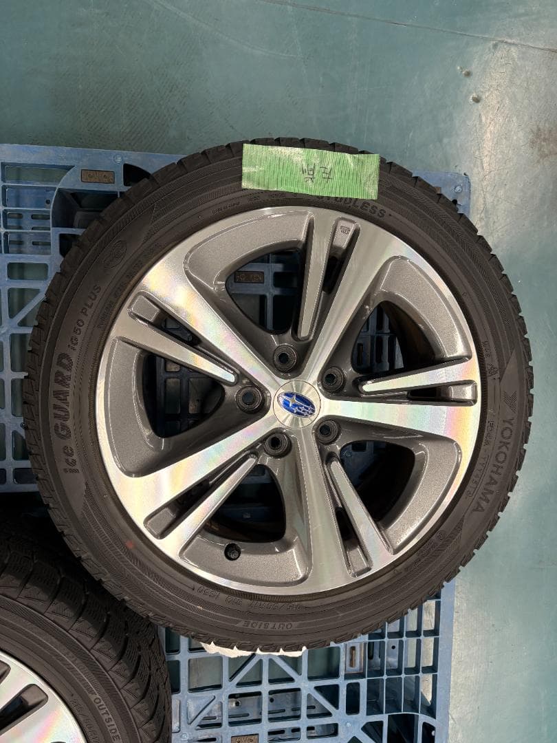 スバル純正 17インチ 215/50R17 スタッドレス ホイールセット