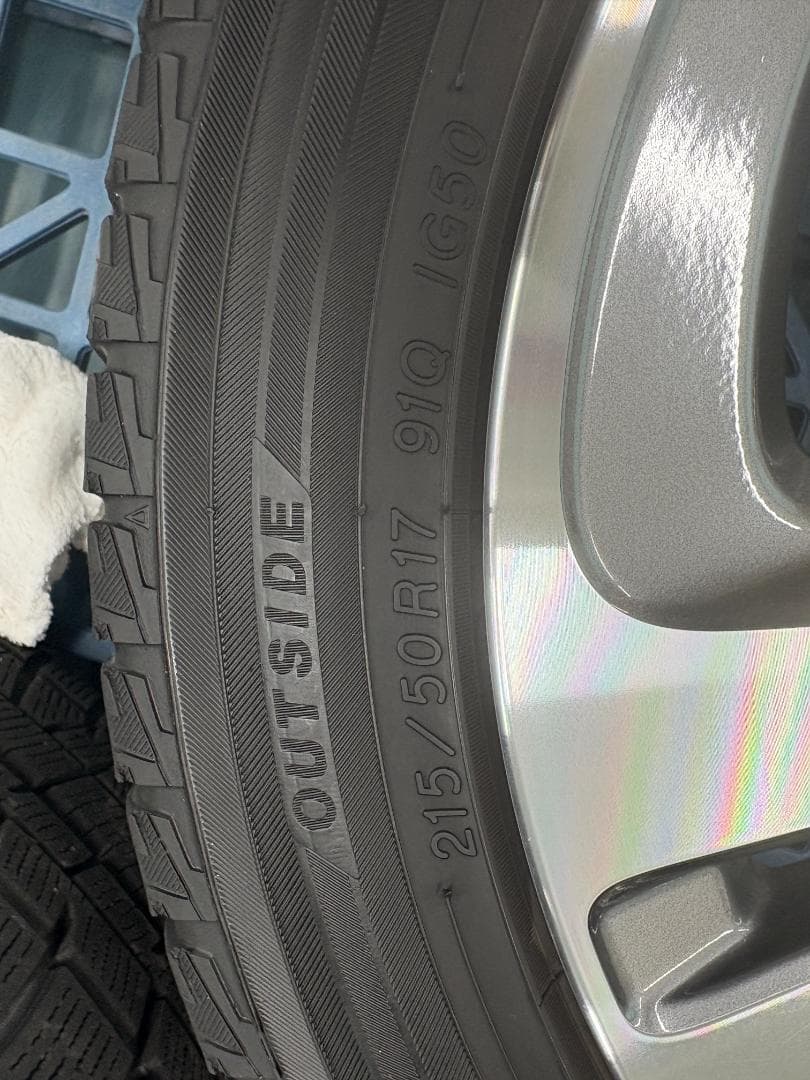 スバル純正 17インチ 215/50R17 スタッドレス ホイールセット