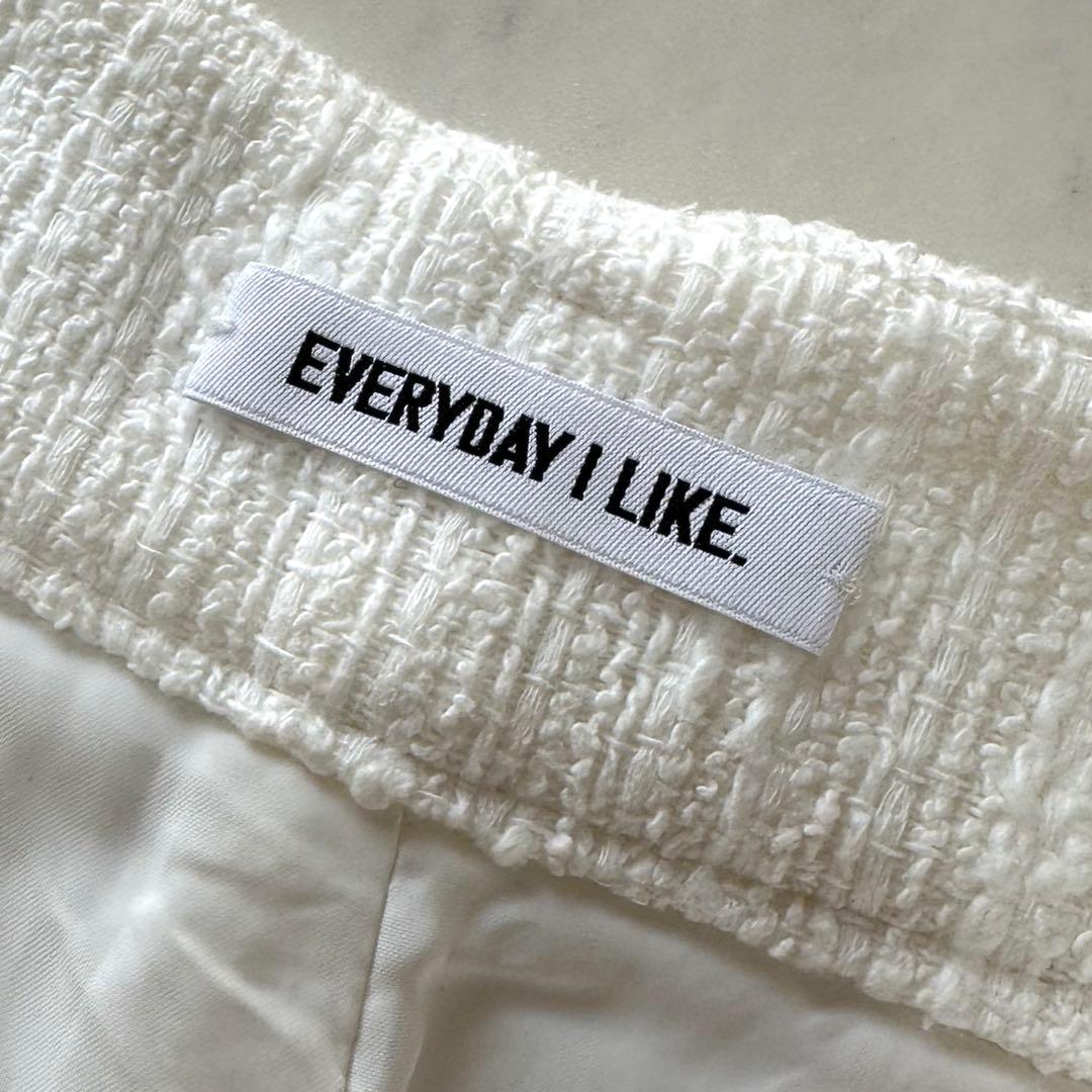 【お値下げ】新品 ドゥーズィエムクラス 23ss ツイード ワイドパンツ