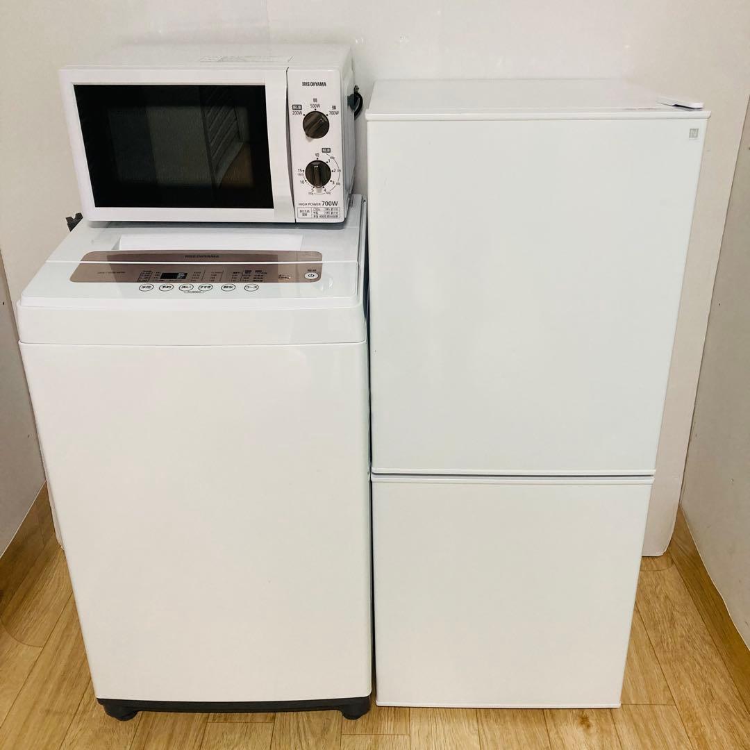 美品高品質使用感の少ない一人暮らし家電セット❗️大阪、大阪近郊配送設置無料