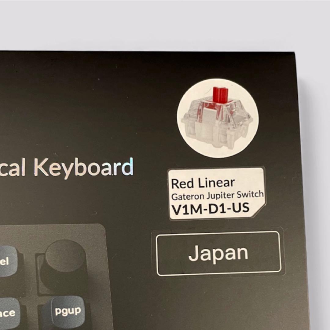 Keychron V1 Max QMK/VIA ワイヤレスメカニカル キーボード