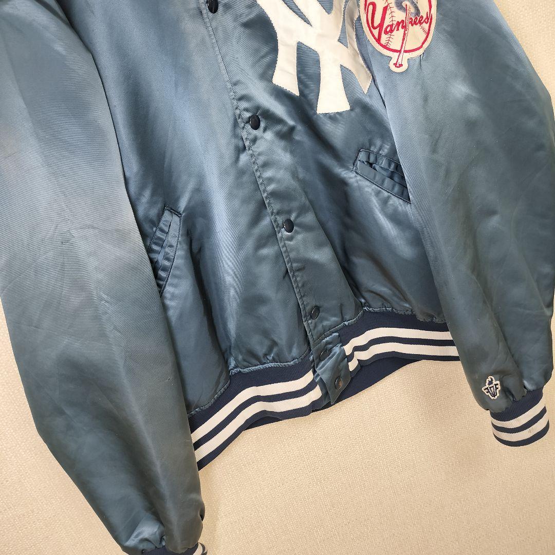 MLB ニューヨーク ヤンキース ヴィンテージ スタジャン 良フェード XL