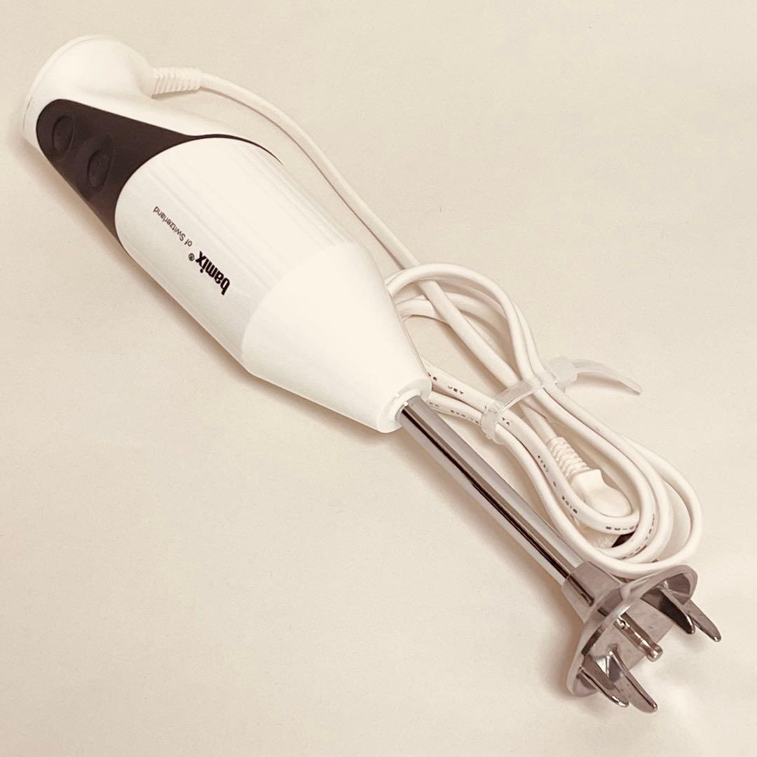 バーミックス ベーシックセット 別売りビーカーセット付き　ホワイト　bamix